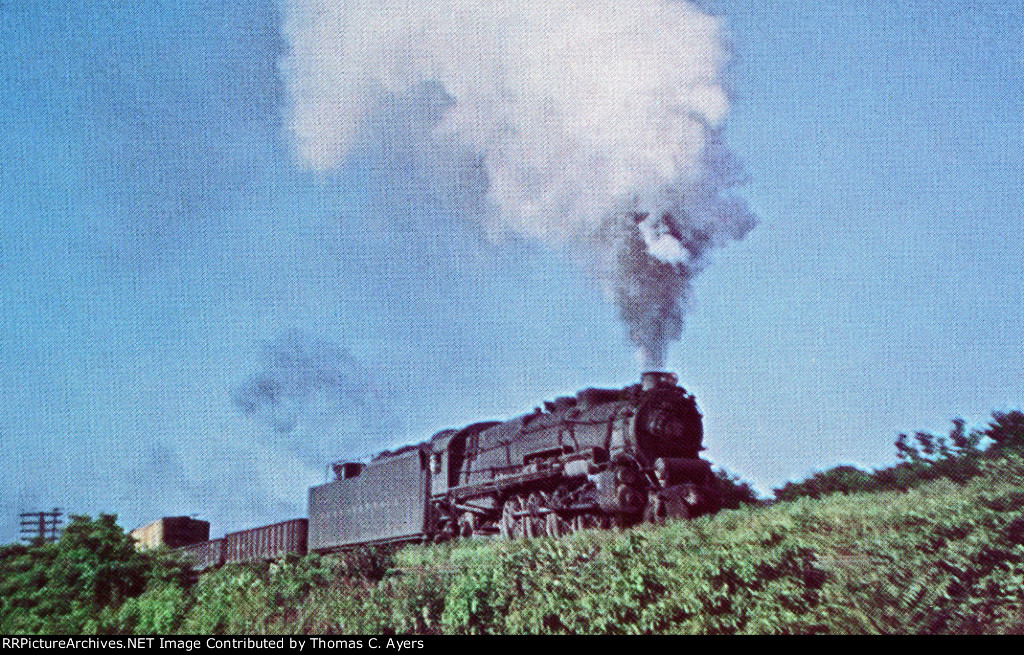 PRR "Pennsylvania 6733," M-1B, 1956